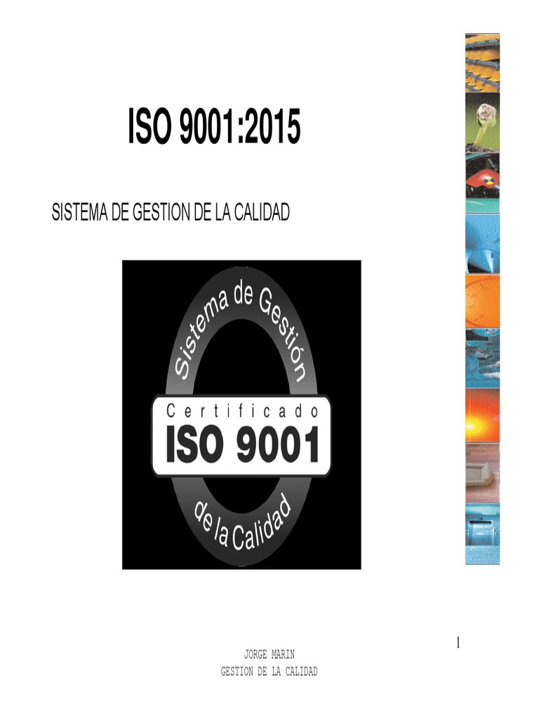 ISO 9001:2015 y Gestión de Calidad | PDF | Gestión de la calidad ...