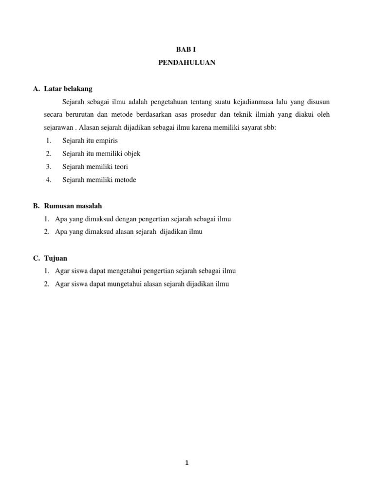 Apa yang dimaksud dengan sejarah sebagai ilmu