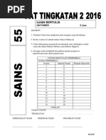 Soalan PT3 Tingkatan 1 Pat