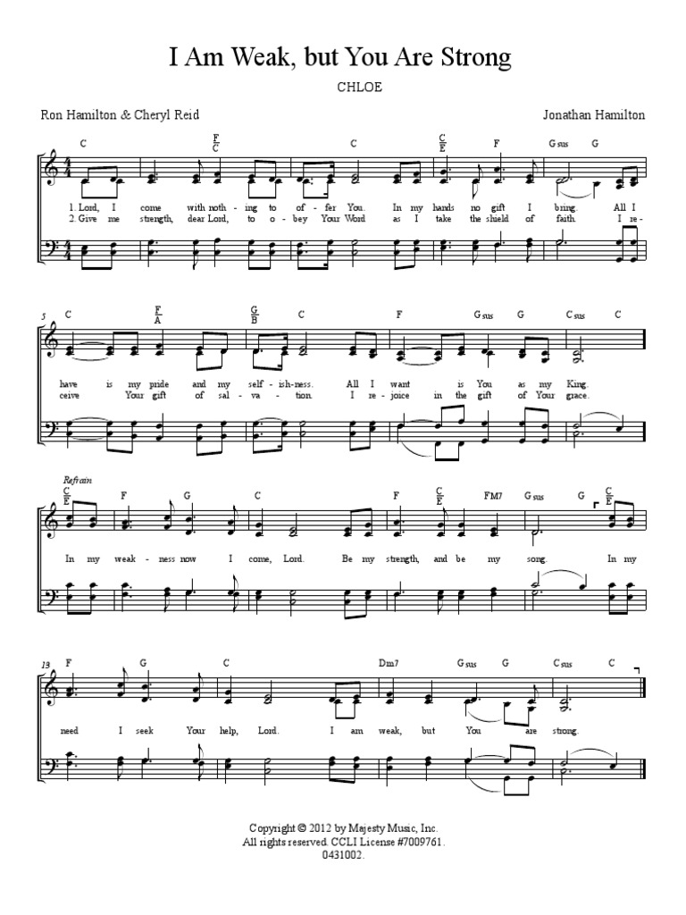 I Am Weak But You Are Strong Download Free PDF Copyright Law Law