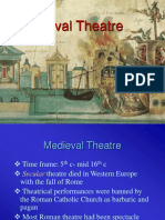 Medieval Theatre: From Mystery to Morality