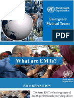 Emergency Medical Teams - WHO