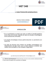 Tecnicas de Caracterizacion Mineralógica PDF