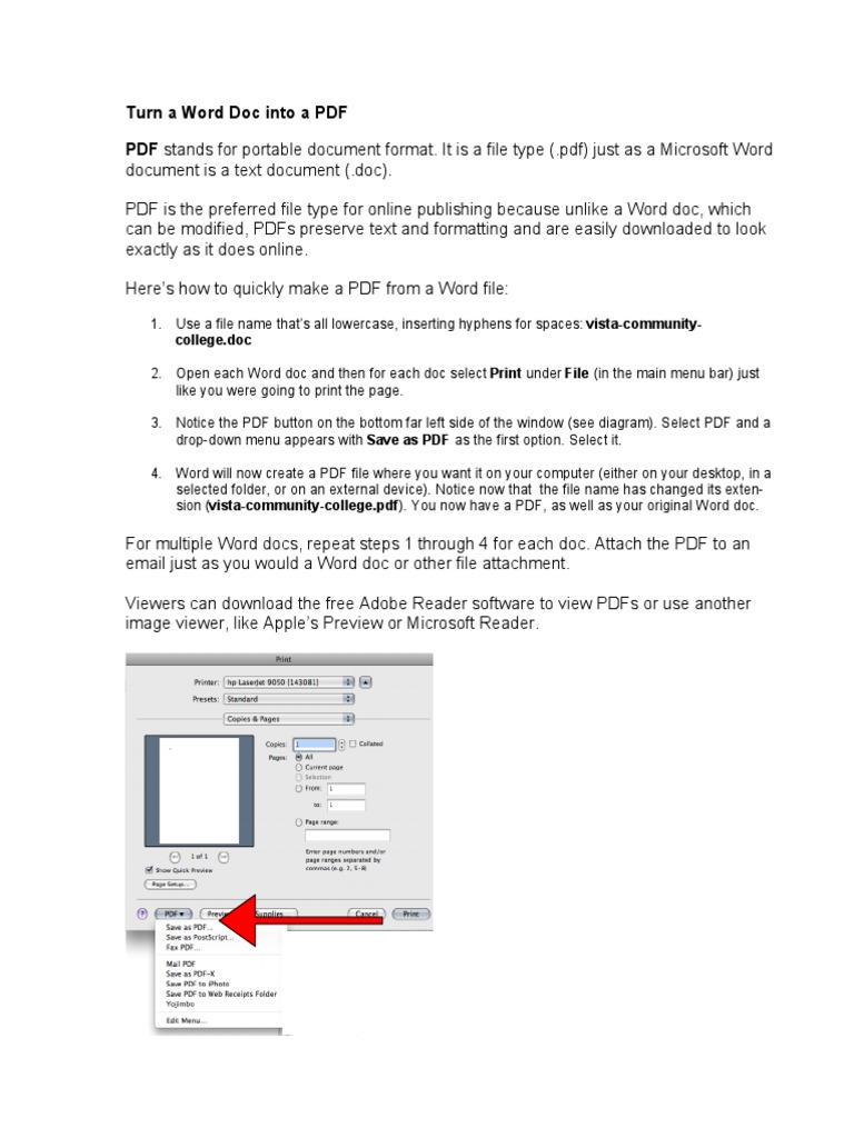 Convert Word Doc to PDF Easily | PDF | Art | Computers