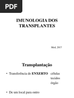 Imunologia Dos Transplantes_med2017 - Profa. Maria Cristina