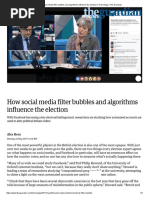 How Social Media Filter Bubbles and Algorithms Influence The Election - Technology - The Guardian