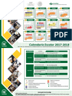 Calendario Escolar 2017 - 2018