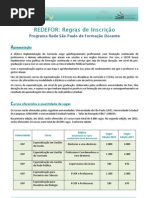 Regulamento Cursos REDE For