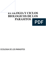 Clase 10-Ecologia y Ciclos Biologicos de Los Parasitos