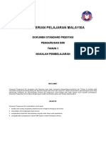 Dokumen Standard Prestasi Peng. Diri LD Tahun 1 PDF