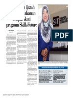  Minat Buru Ijazah Teknologi Makanan Selepas Ikuti Program SkillsFuture