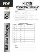 Bahasa Melayu - Modul PT3 2016 - Soalan