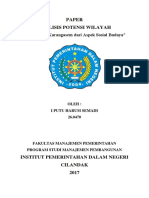 Aspek Sosial Budaya Kabupaten Karangasem