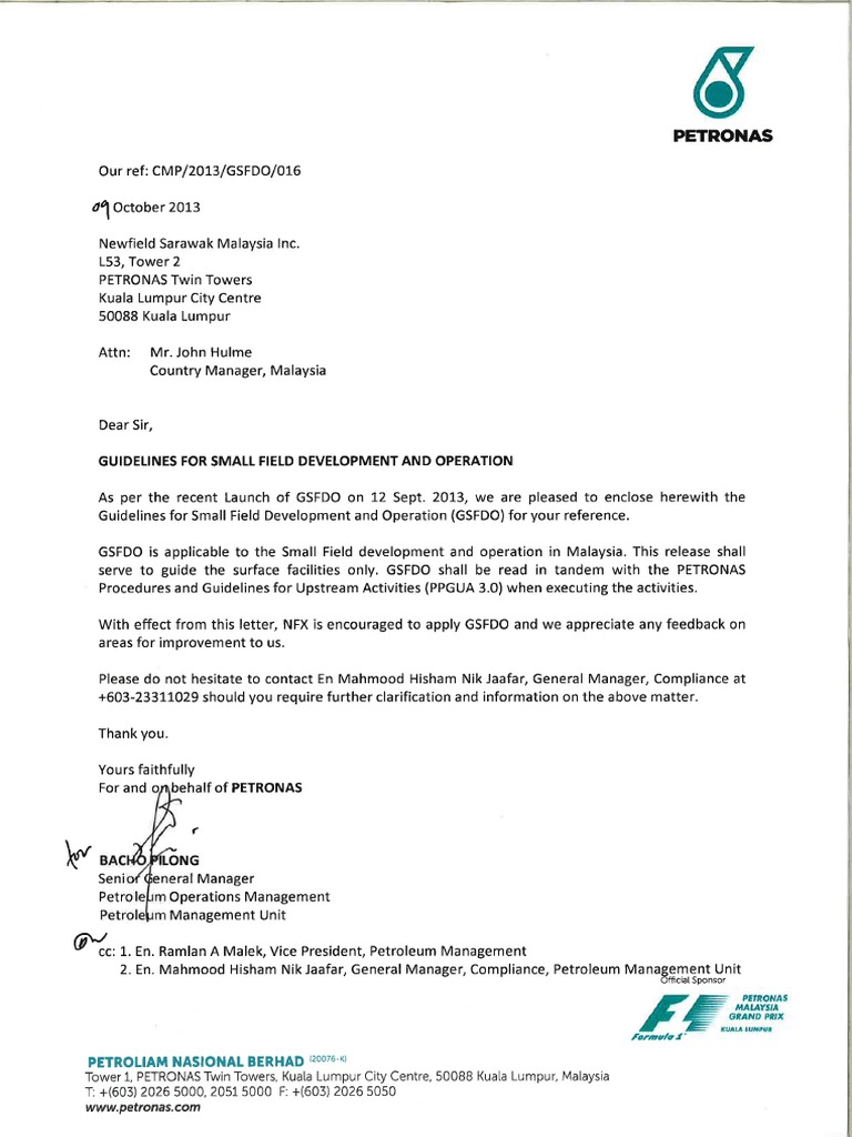 Guideline For Small Field Development Petronas Pdf