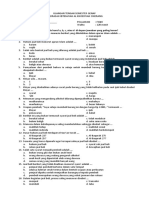 Ulangan Tengah Semester Genap Matematika