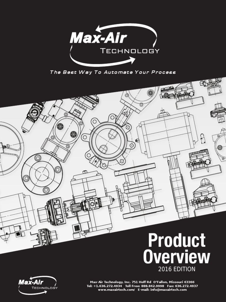 Max Air Product Overview Brochure 2016 | PDF | Valve | Actuator