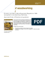 Safe Use of Woodworking