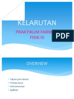 Kelarutan Farmasi Fisika