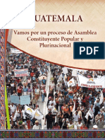 Vamos Por Un Proceso de Asamblea Constituyente Popular y Plurinacional - CODECA