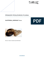 Primjer-Poslovnog-Plana - Slastičarna MEDENJAK PDF