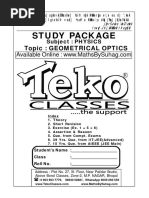 Geometrical Optics Type 1