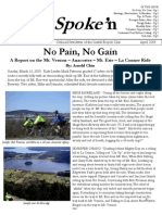 April 2005 Outspoke'n Newsletter, Cyclists of Greater Seattle