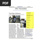 May 2007 Seattle Spin Newsletter, Cyclists of Greater Seattle