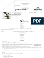 Malvern NanoSight LM10 With Nanoparticle Tracking Analysis (NTA) Software Suite - Quote, RFQ, Price and Buy