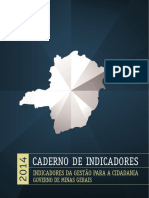 Caderno de Indicadores 2014 MG