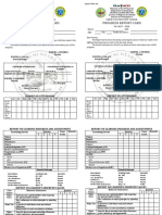 DepED FORM 138 Report Card