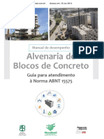 Alvenaria Blocos Concreto - Manualdesempenho 2014 PDF