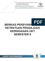01 - Berkas Persyaratan & Ketentuan Pengajuan Ukt Semester 9 PDF