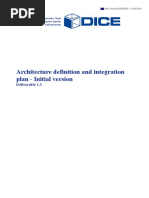 D1.3 Architecture Definition and Integration Plan Initial Version