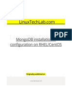 MongoDB Installation & Configuration on RHEL