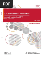 Secundaria Jornada Institucional #4 Carpeta Coordinador