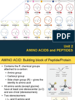 Unit 2 Amino Acids and Peptides