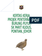 Kertas Kerja Puyuh 2016