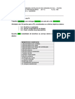 Trabalho Substitutivo Da P1 - Vale 3,0 para P2 - 458