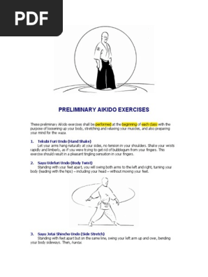Aikido Exercises PDF | PDF | Hand | Elbow