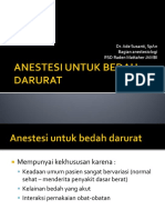 Anestesi Untuk Bedah Darurat PDF