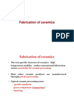 Lectut MTN 513 PDF Fabrication of Ceramics