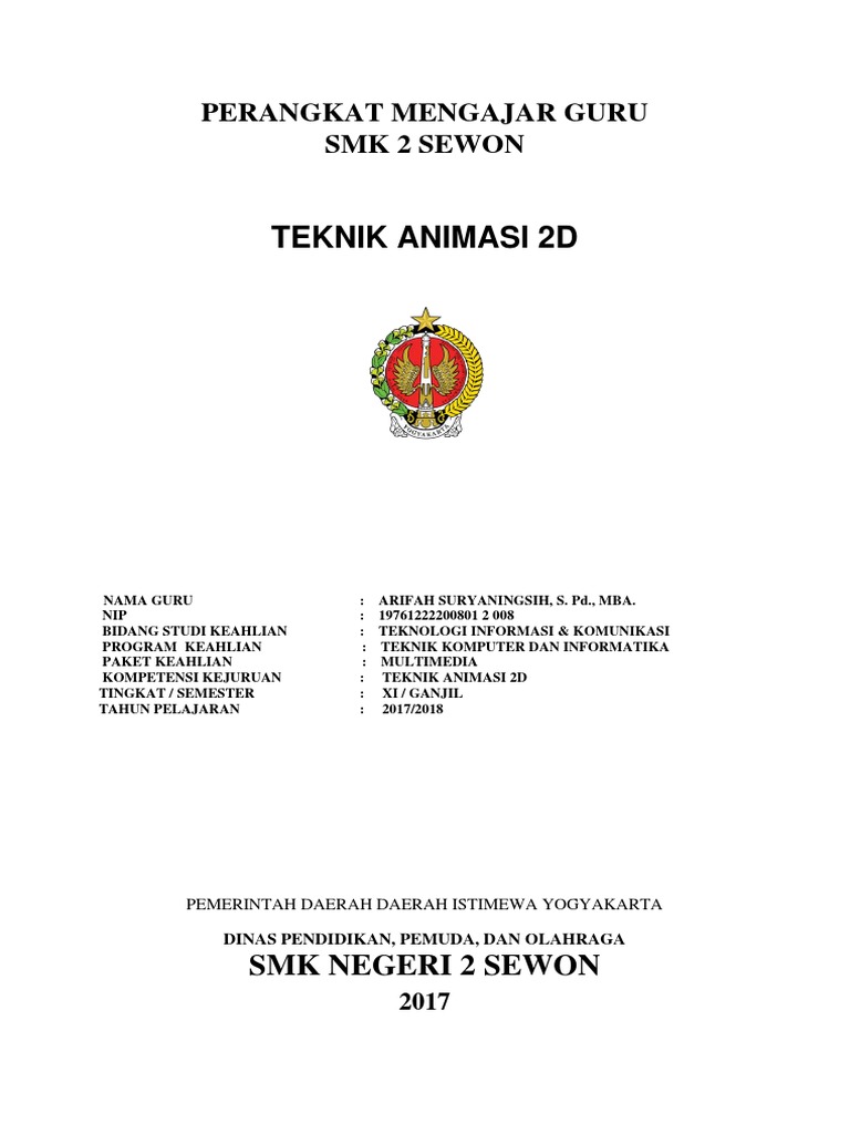 Teknik Animasi  2d 