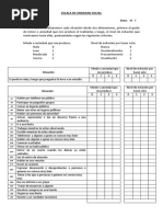 Escala de Ansiedad Social para Adolescentes SAS A | PDF