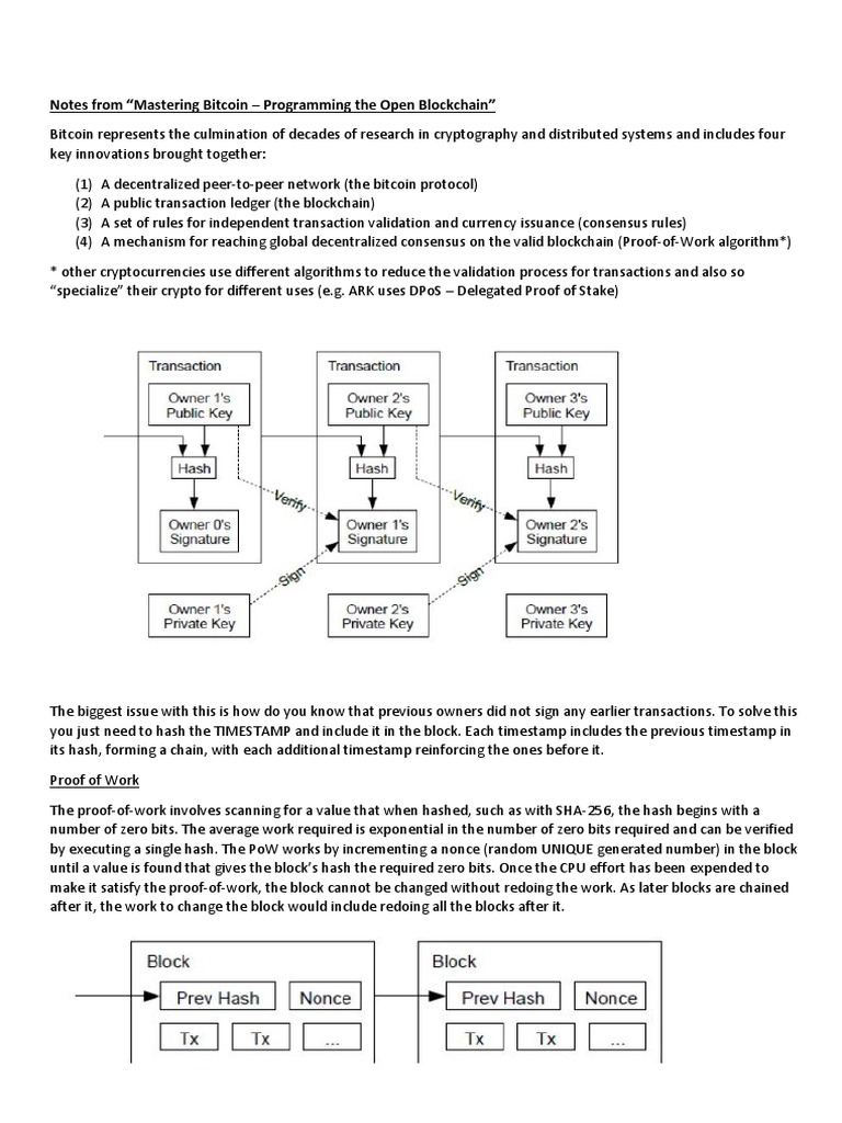 Understanding Bitcoin's Key Innovations | PDF