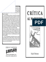 CriticaalmarxismoBakunin PDF