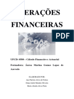 Operações Financeiras: Créditos, Empréstimos e Títulos