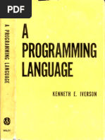 IVERSON - A Programming Language PDF