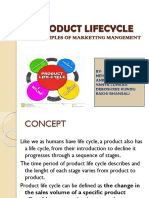 Product Lifecycle: Principles of Marketing Mangement