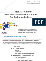 JMP Discovery Summit 2014 - Mondelez JMP CTE Tool - Final
