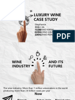 Luxury Wine Case Study
